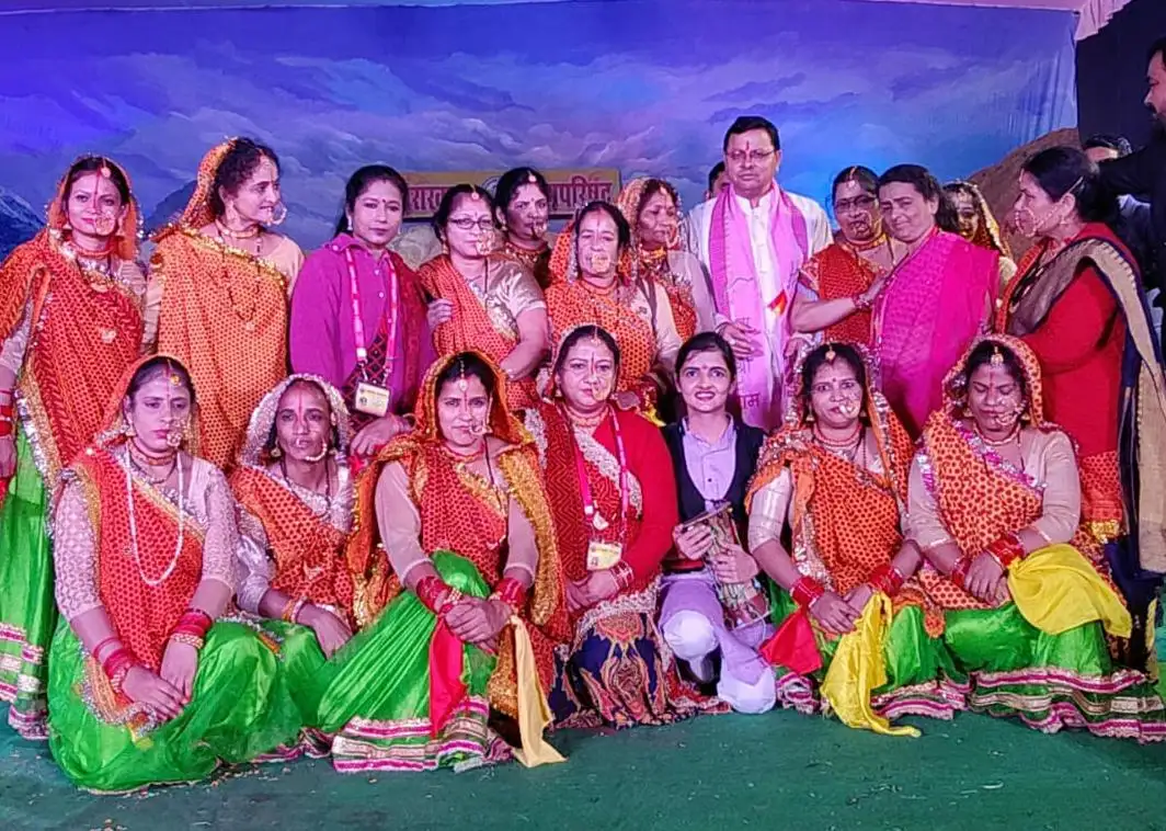 उत्तराखण्ड महोत्सव के समापन समारोह में शामिल हुए मुख्यमंत्री पुष्कर सिंह धामी