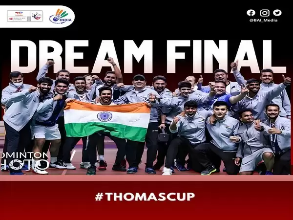 भारत ने रचा इतिहास. 73 साल बाद थॉमस कप के फाइनल में बनाई जगह