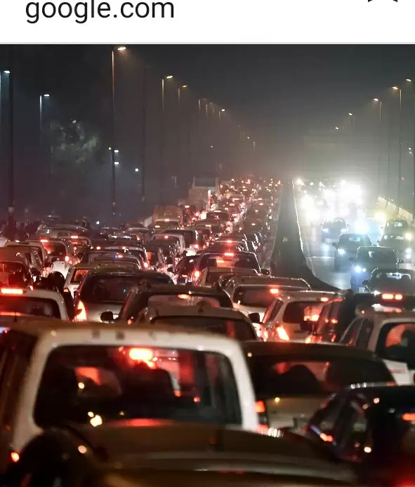 मुरादाबाद: लखनऊ-दिल्ली नेशनल हाईवे पर शाम से रात तक भीषण जाम