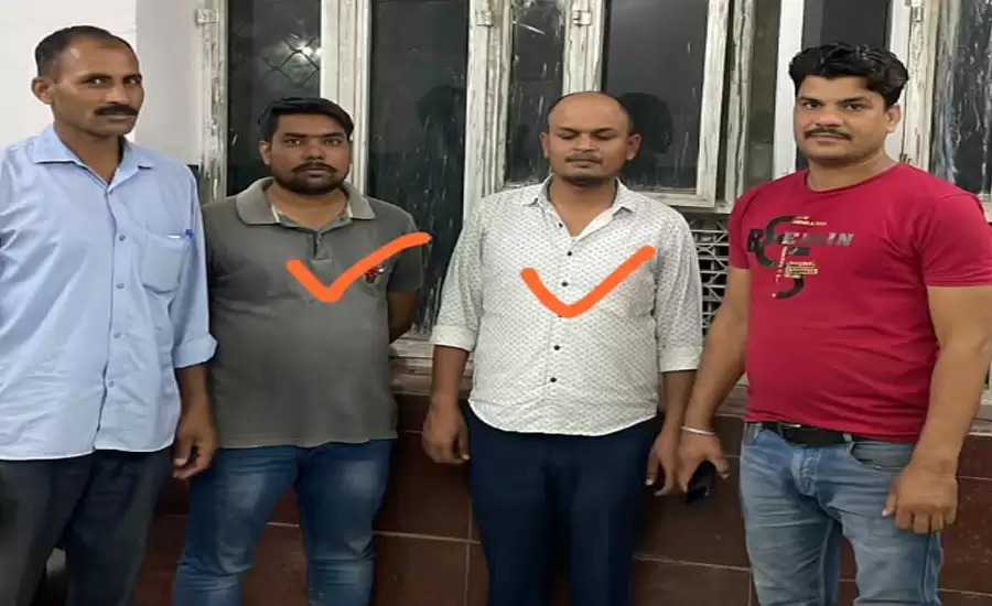 जयपुर : आरएसजीएल का प्रोजेक्ट मैनेजर एवं दलाल 87 हजार रुपये की रिश्वत लेते गिरफ्तार