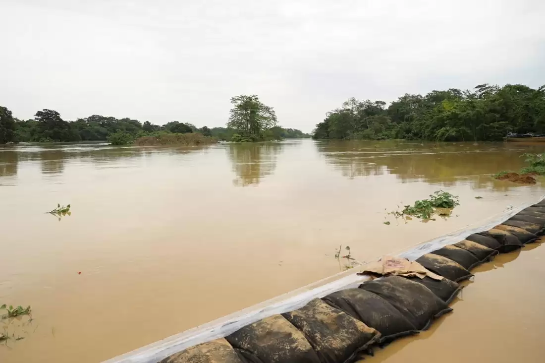 बाढ़ से असम के 29 जिलों के 711905 नागरिक प्रभावित