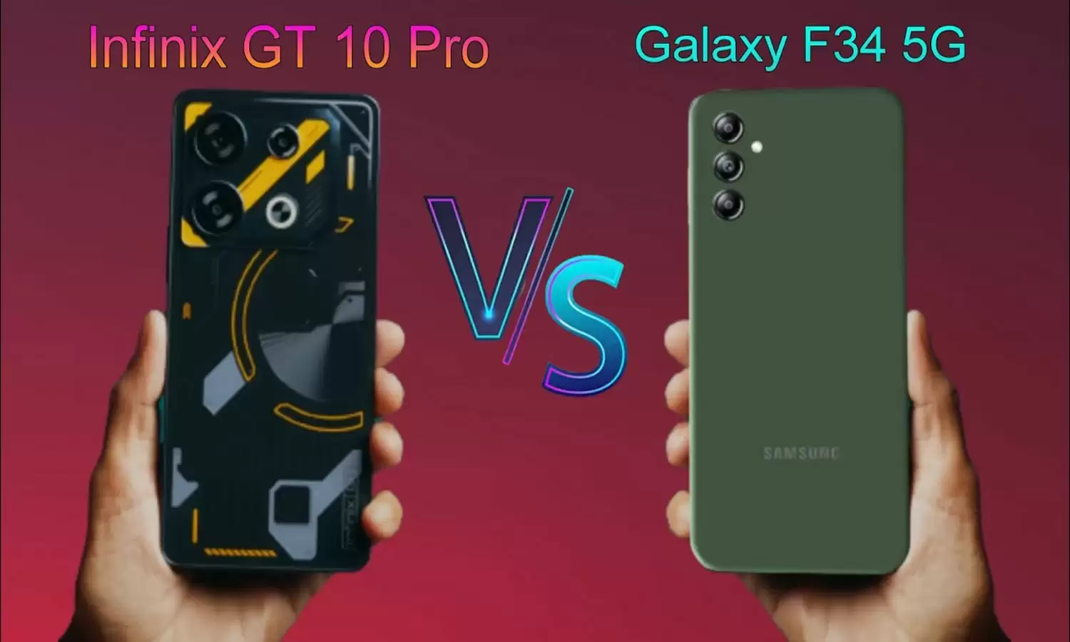 108MP वाला फोन Infinix GT 10 Pro Vs Samsung Galaxy F34 कौन है बेहतर, देखें कम्पैरिजन