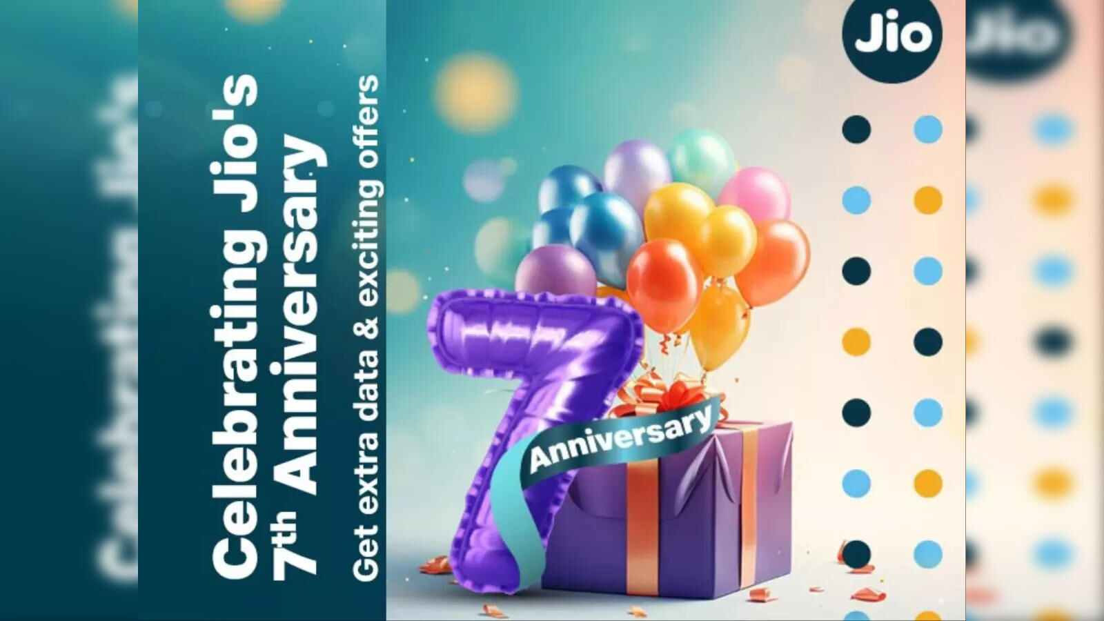 Jio Anniversary Offer