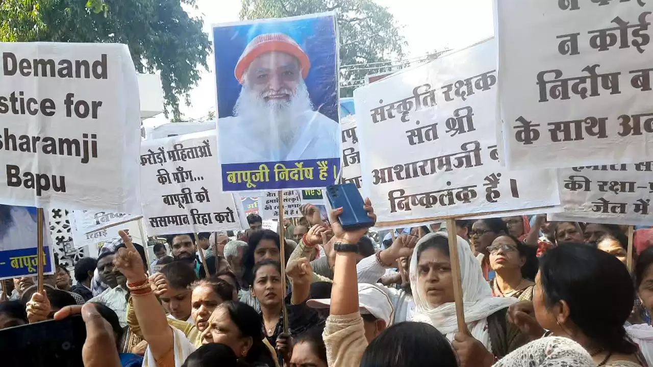 Asaram Bapu Protest