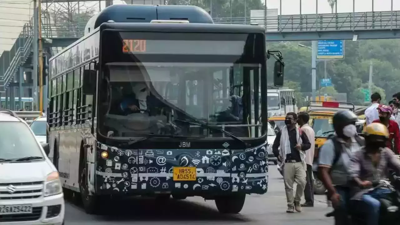 new gurugram city bus