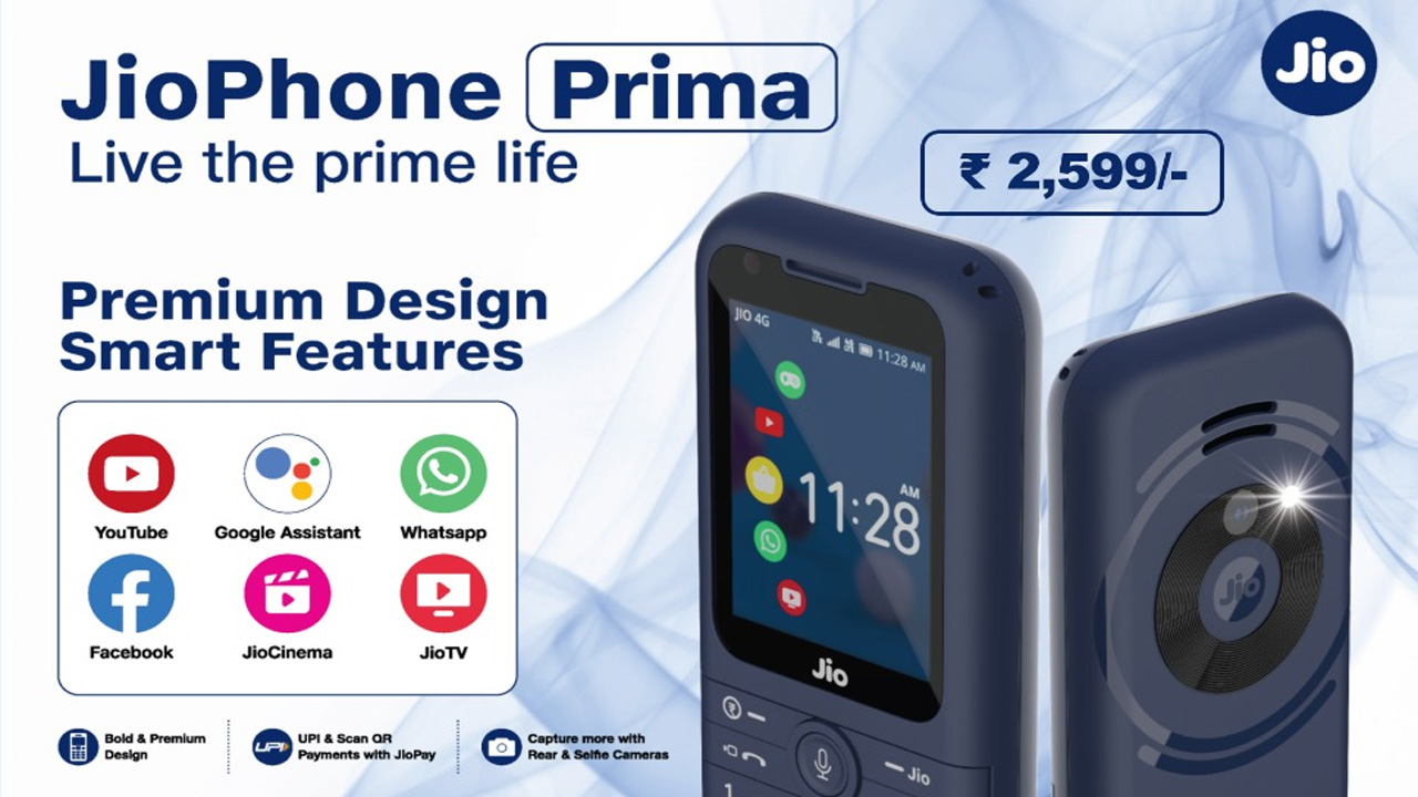 Jio Phone Prima