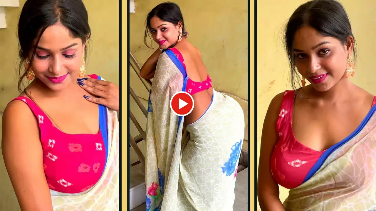 Desi Bhabhi Hot Sexy Video: भाभी ने हॉट साड़ी में शो किए सेक्सी मूव्स,  वीडियो देखते ही फिदा हुए यूजर्स