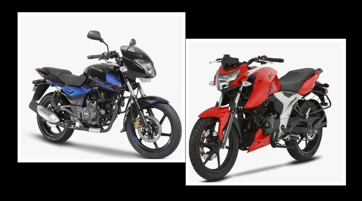 TVS  Apache and Bajaj Pulsar