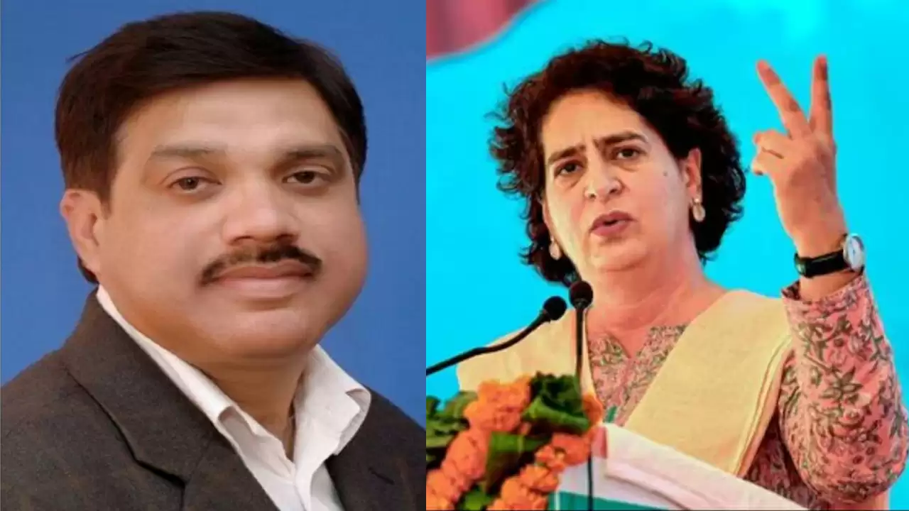 Rajeev Maharshi and Priyanka Gandhi