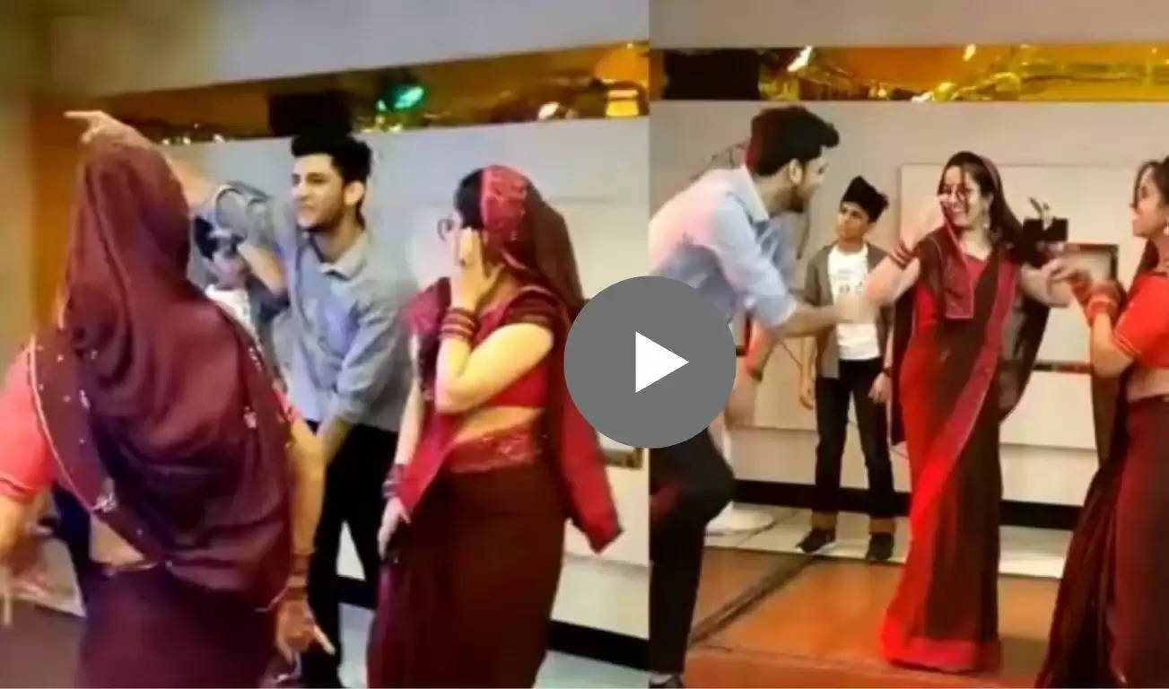 Devar Bhabhi Dance भाभी ने जब देवर के साथ लगाए ठुमके देखते ही रह गए रिश्तेदार देखें डांस का 3903